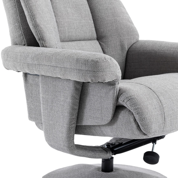 Biarritz Soft Fabric Swivel Recliner