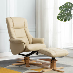 Cairo Plush Swivel Recliner Chair