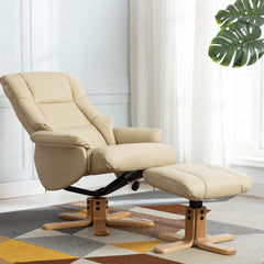 Cairo Plush Swivel Recliner Chair