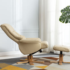 Cairo Plush Swivel Recliner Chair