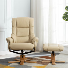 Cairo Plush Swivel Recliner Chair
