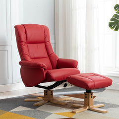 Cairo Plush Swivel Recliner Chair