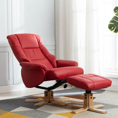 Cairo Plush Swivel Recliner Chair