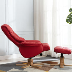 Cairo Plush Swivel Recliner Chair
