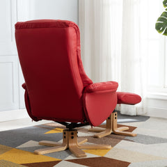 Cairo Plush Swivel Recliner Chair