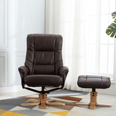 Cairo Plush Swivel Recliner Chair