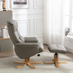Cairo Plush Swivel Recliner Chair