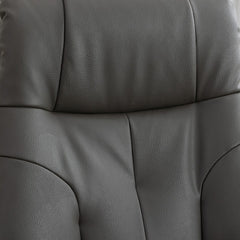 Dubai Luxury Plush PU Swivel Recliner