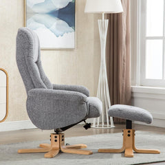 Florida Fabric Swivel Recliner Chair