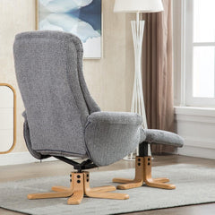 Florida Fabric Swivel Recliner Chair