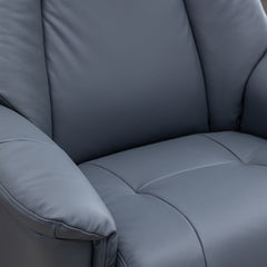Hawaii Real Leather Swivel Recliner Chair