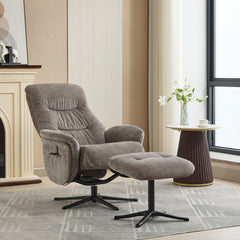 Nevada Plush Fabric Recliner