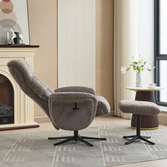 Nevada Plush Fabric Recliner