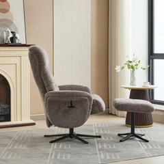 Nevada Plush Fabric Recliner