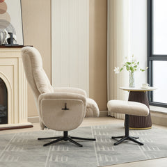 Nevada Plush Fabric Recliner