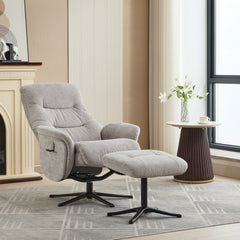 Nevada Plush Fabric Recliner