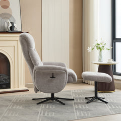 Nevada Plush Fabric Recliner