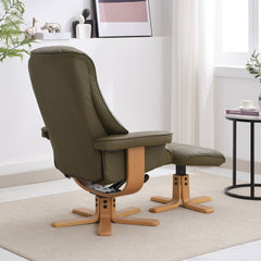 Sardinia Real Leather Recliner Chair