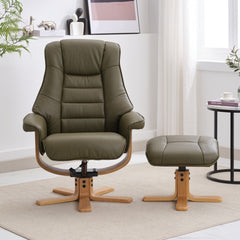 Sardinia Real Leather Recliner Chair
