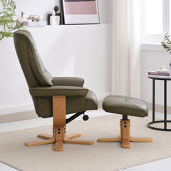 Sardinia Real Leather Recliner Chair