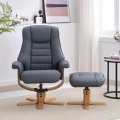 Sardinia Real Leather Recliner Chair