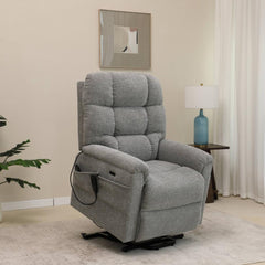 Quinn Premium Fabric Riser Recliner
