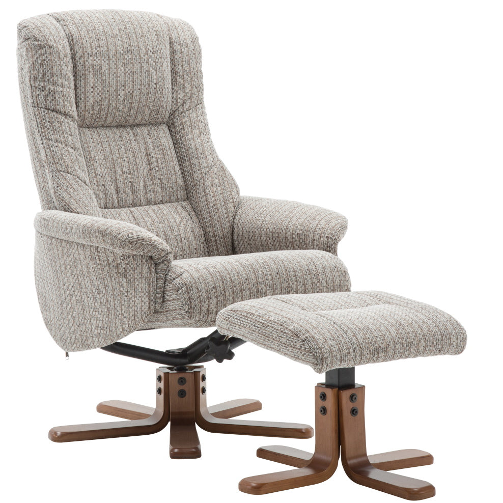 Florida Fabric Swivel Recliner Chair Just Recliners