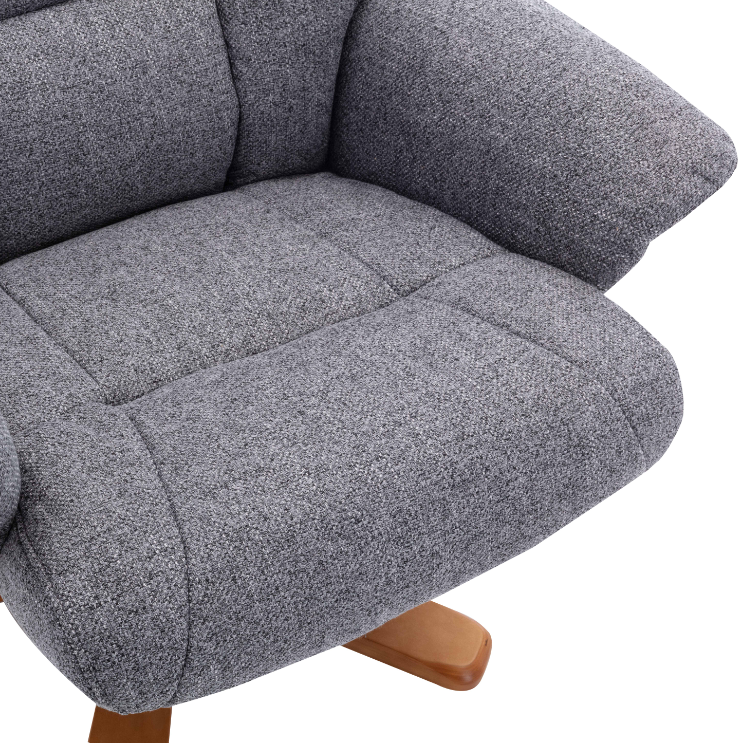Pisa luxury top swivel recliner chair